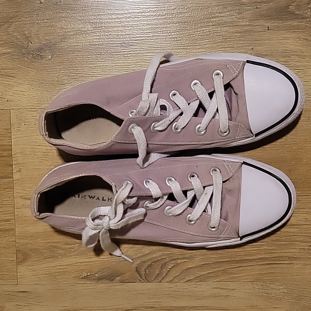Airwalk-Pink Canvas Sneakers